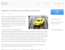 Tablet Screenshot of burundi.sk